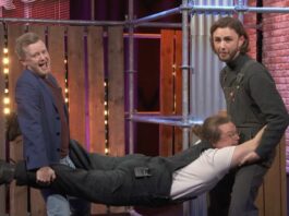 The Big Verdick Quiz dicht bij Jamie én Bisou award The Big Verdick Kwis Jeroen Verdick persoon dragen