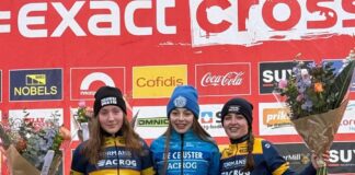 Zita Peeters pakt opnieuw winst in Sint-Niklaas Zita Peeters podium Sint-Niklaas