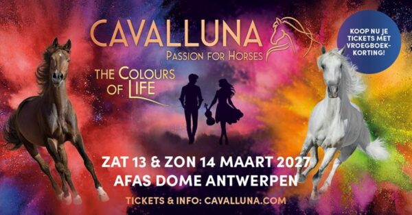 CAVALLUNA Gate to the Otherworld succesvolle première afgelopen zaterdag - Aankondiging Cavalluna The colours Of Love 2027