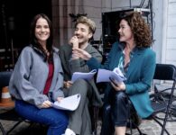 Aaron Blommaert, Charlotte Timmers en Ini Massez 