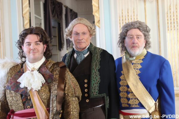 Jelle Cleymans zijn moeder wordt de moeder van Napoleon in gelijknamig musicalspektakel 3 Jervin Weckx, Erik Goris, Ludo Hoogmartens