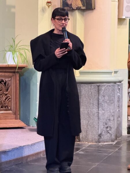 Beeld H. Dievuldigheidsprocessie Eva Wynant