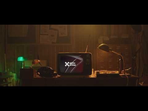 Proximus lanceert nieuwe zender Pickx Crime op 1 april 1 Proximus Pickx Crime logo op tv