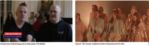 Scala gebroeders Kolacny VTM nieuws